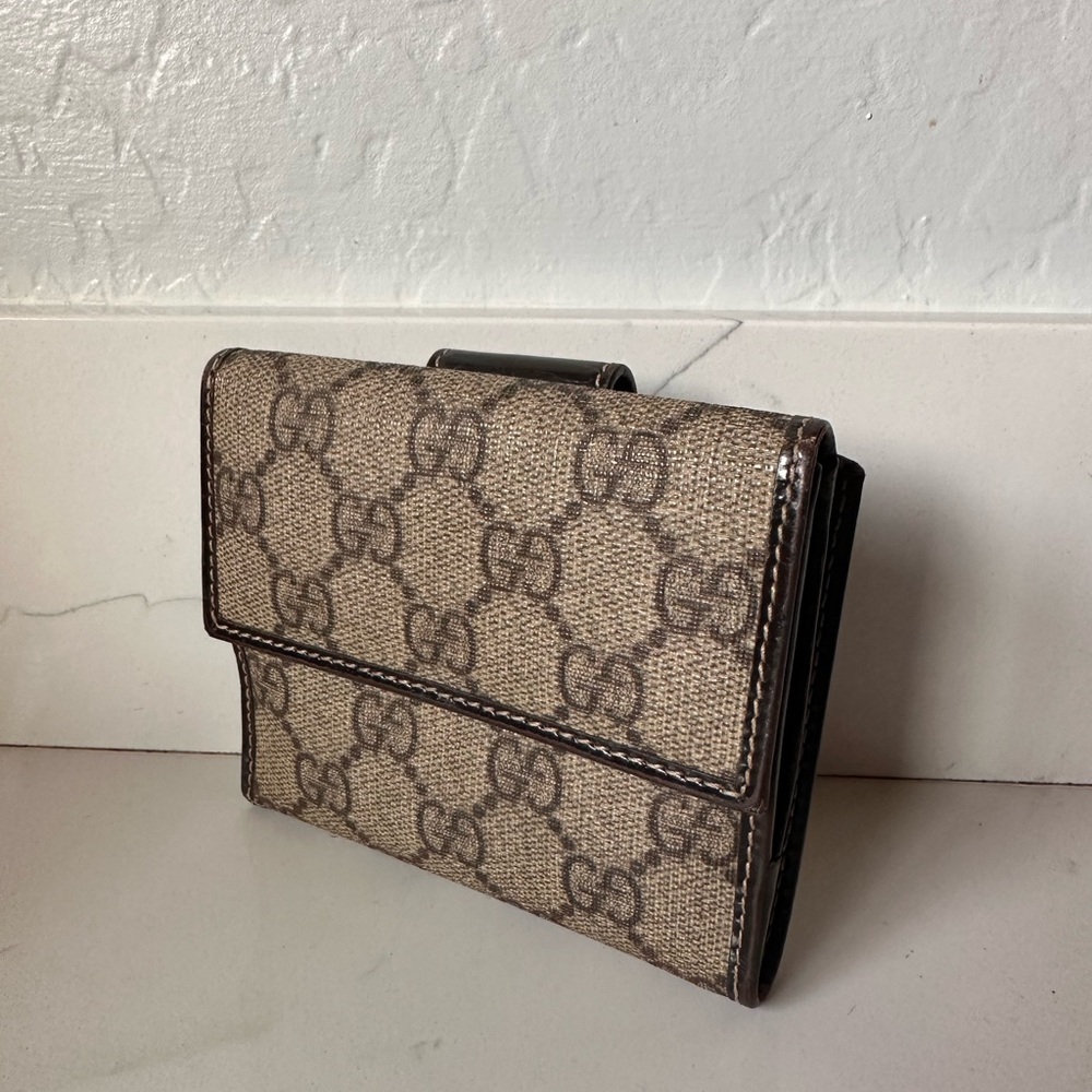 Gucci Brown Bi-fold Wallet